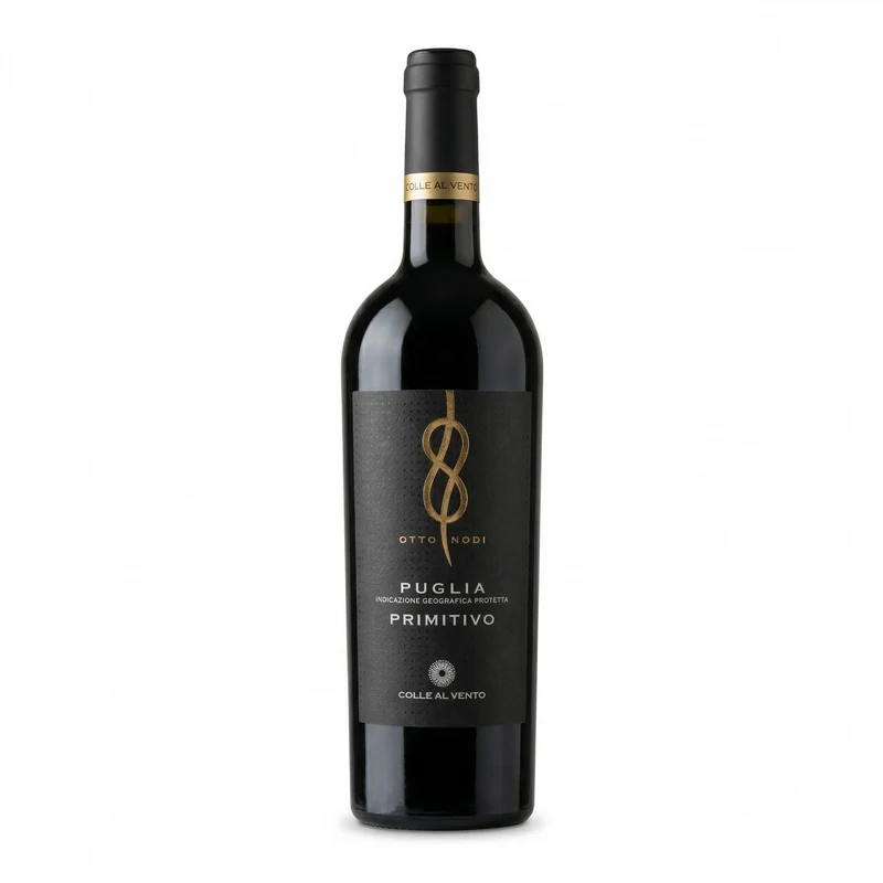 Otto Nodi Primitivo Puglia IGP 2025 | Colle al Vento | Apulien | Rotwein