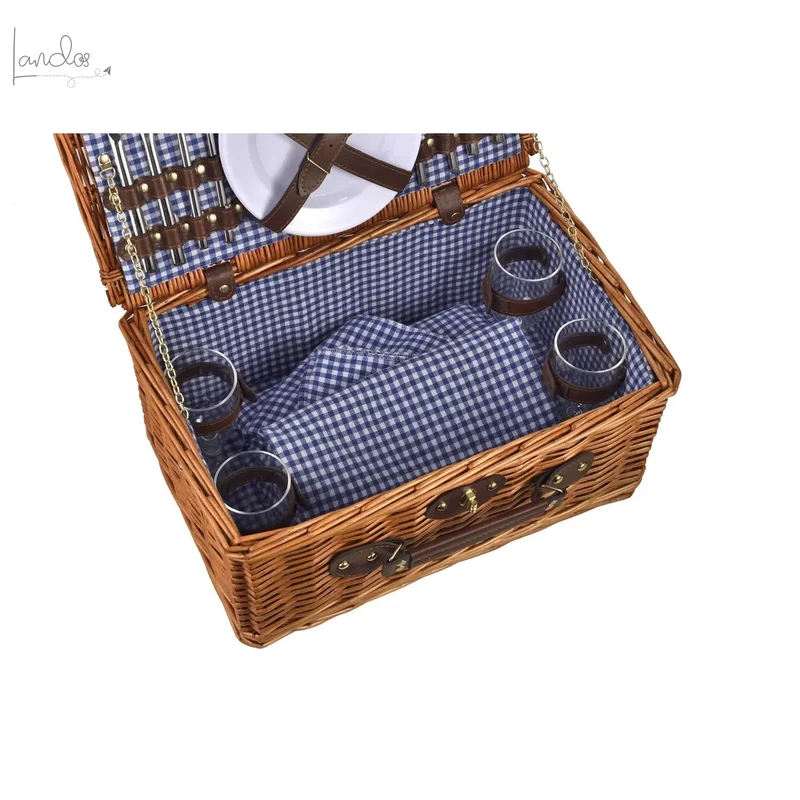 LAGUIOLE, Picknickkorb für 4 Personen,