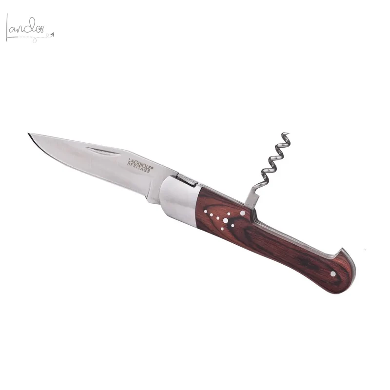 Sommelier-Taschenmesser Laguiole – Griff aus Pakkawood mit Etui