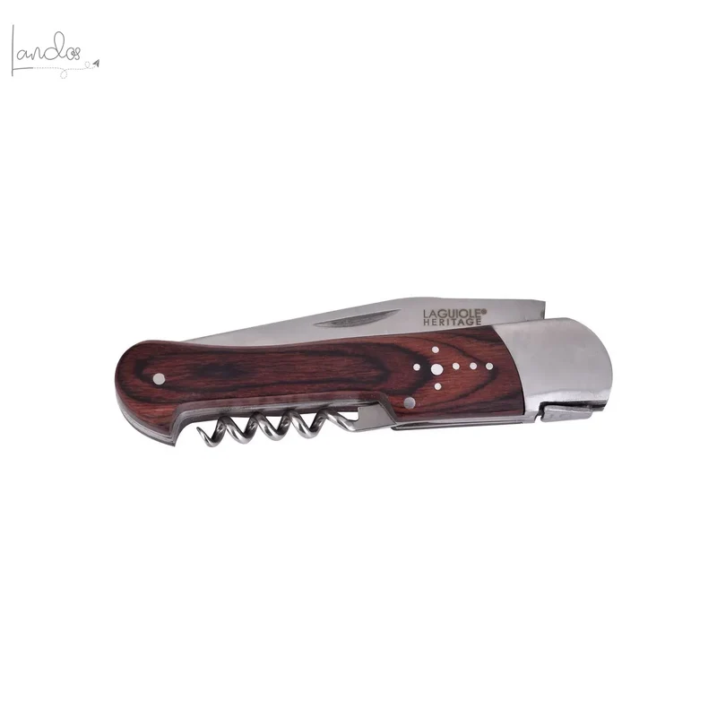 Sommelier-Taschenmesser Laguiole – Griff aus Pakkawood mit Etui