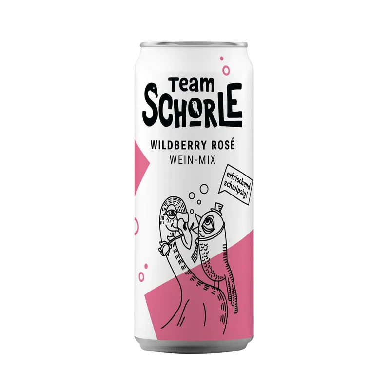 TeamSchorle "wildberry rosé" Dose (0,33 l)