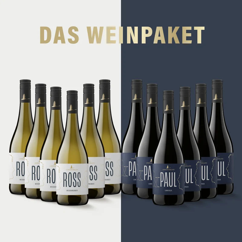 ROSS & PAUL - Das 12er-Weinpaket