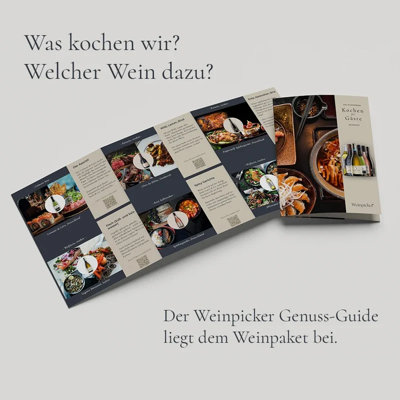 Das kleine 'Kochen für Gäste' Weinpaket - 4x 0,75L