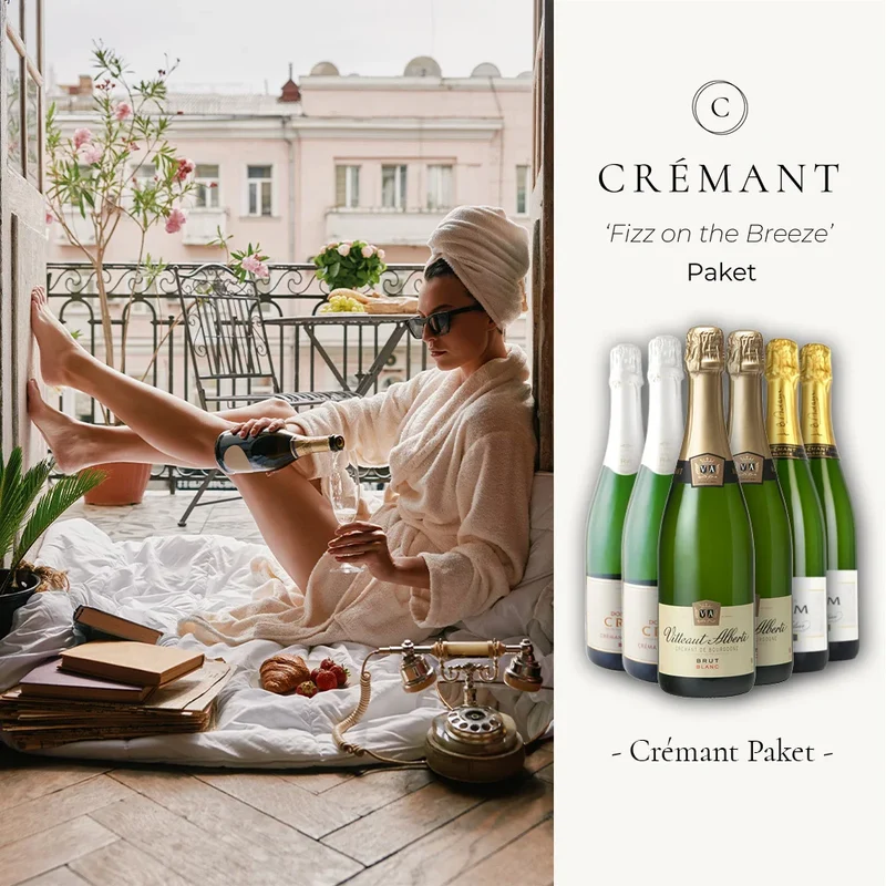 Cremant Probierpaket 'Fizz on the Breeze' - 6x 0,75 L