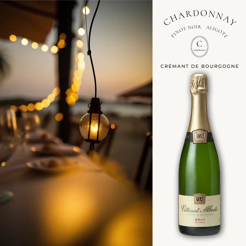 Crémant de Bourgogne Brut Vitteaut-Alberti - 0,75L