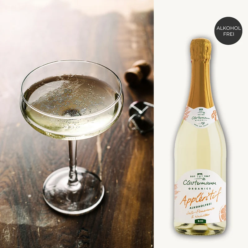 Alkoholfreier Schaum-Aperitif - 0,75L