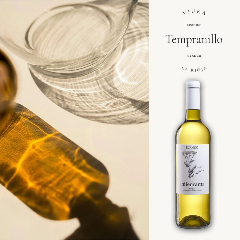 Rioja Wein: Milenrama spanischer Weißwein - 0,75 L