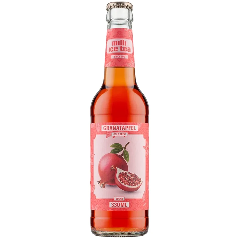 milli Ice Tea Granatapfel-Eistee 24x 0,33 Liter (MEHRWEG)
