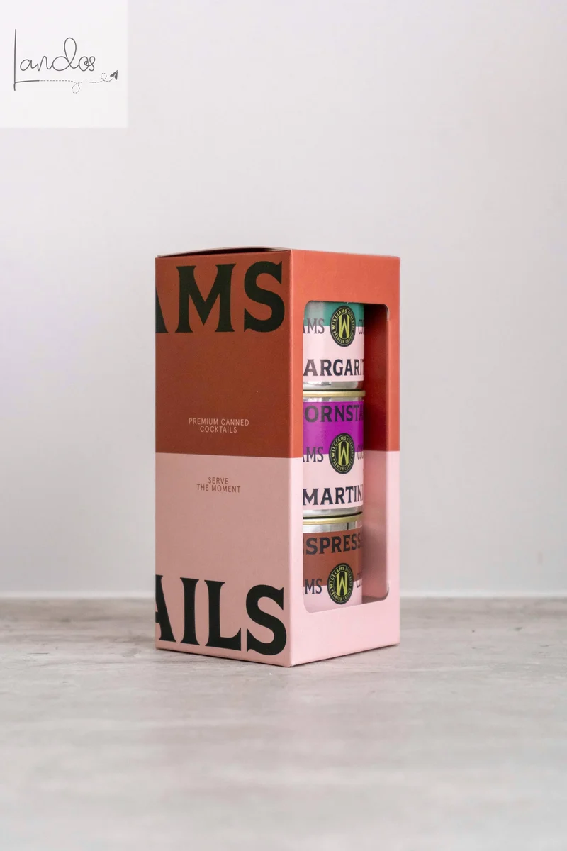 Geschenkverpackung inklusive 3 Cocktails (PSMA, ESMA, MRGA)