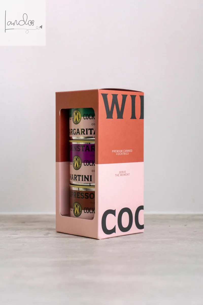 Geschenkverpackung inklusive 3 Cocktails (PSMA, ESMA, MRGA)