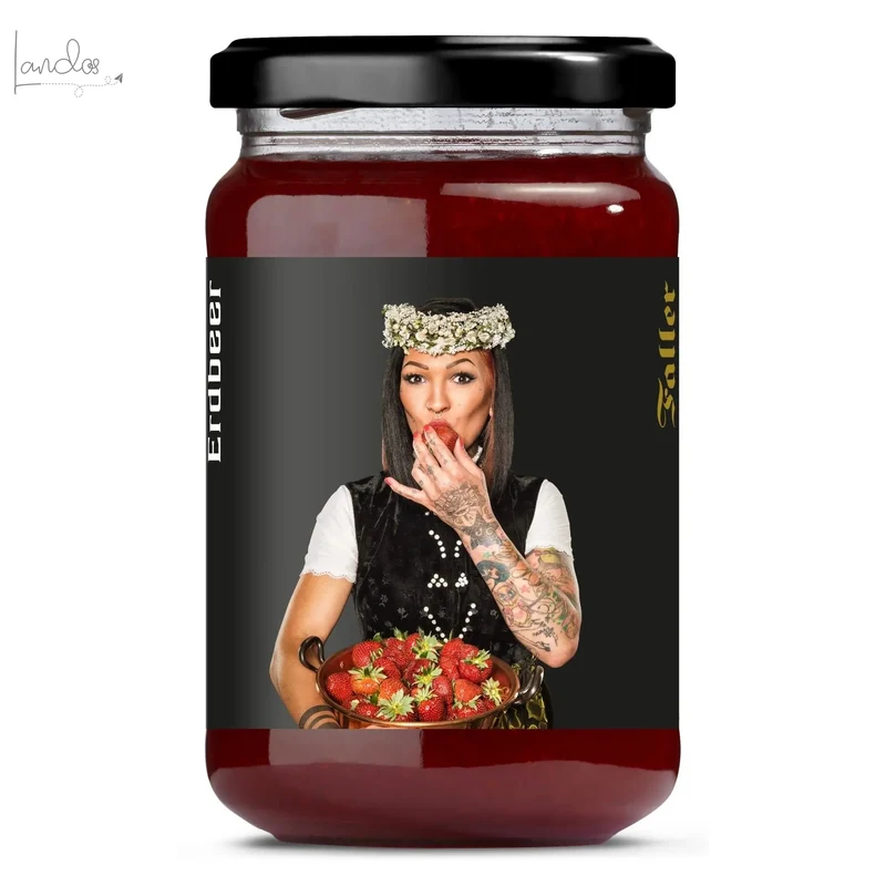 Erdbeer Konfitüre Schwarzwaldtracht 330g