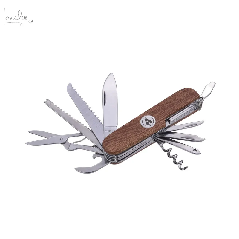 Laguiole Heritage Multifunktionsmesser mit Griff aus Rosenholz