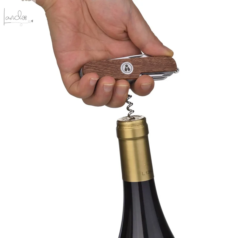 Laguiole Heritage Multifunktionsmesser mit Griff aus Rosenholz