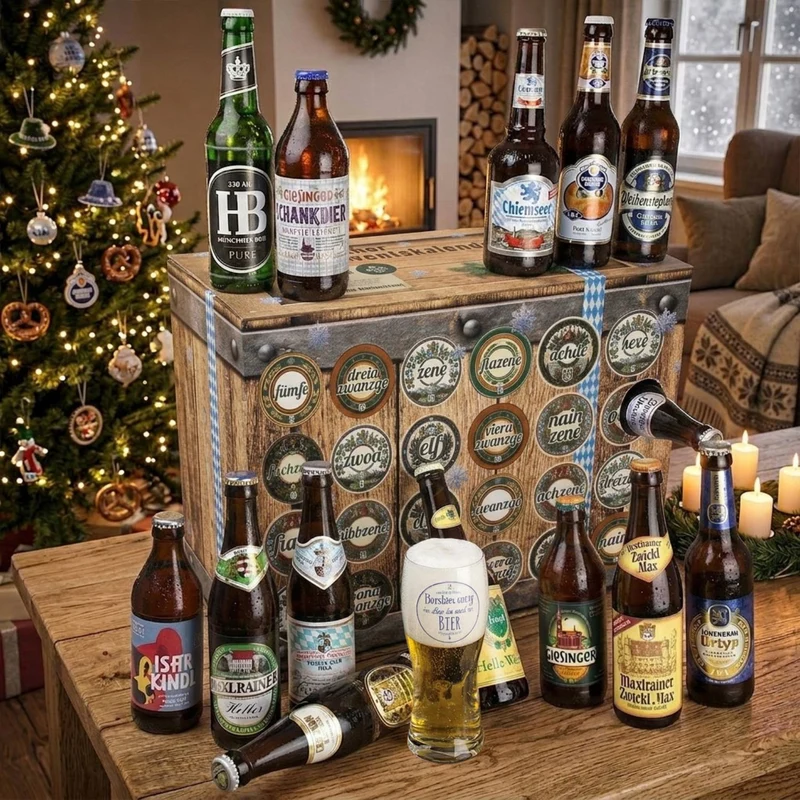 Bayerischer Bier Adventskalender Adventskistl