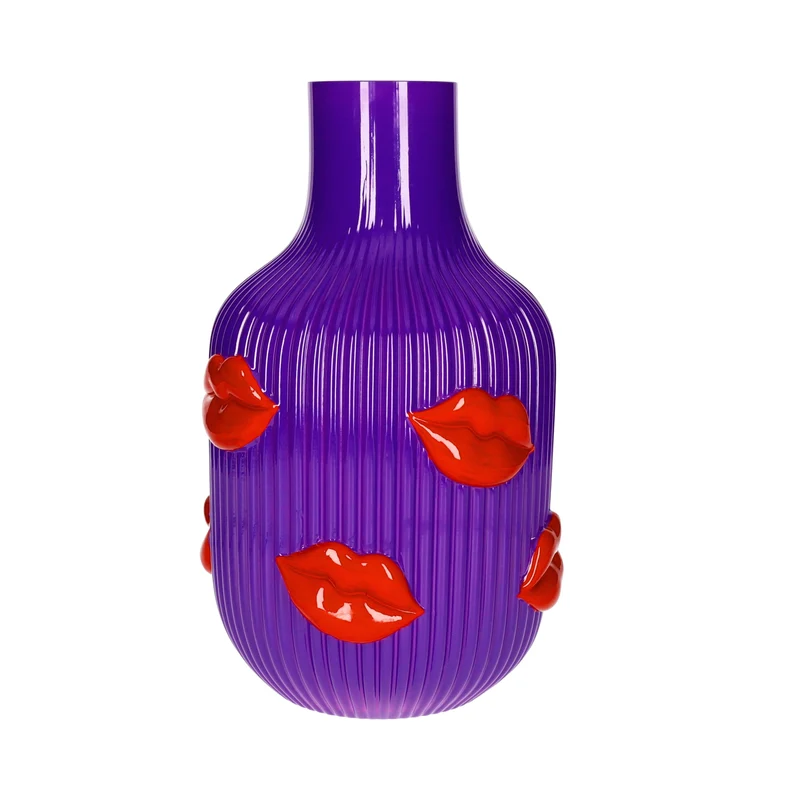 L´amour Vase Mund lila