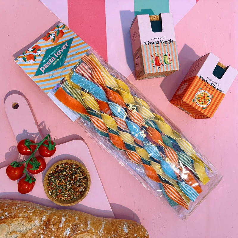 Pasta Lover Handgemachte bunte Pasta – vegan & natürlich gefärbt