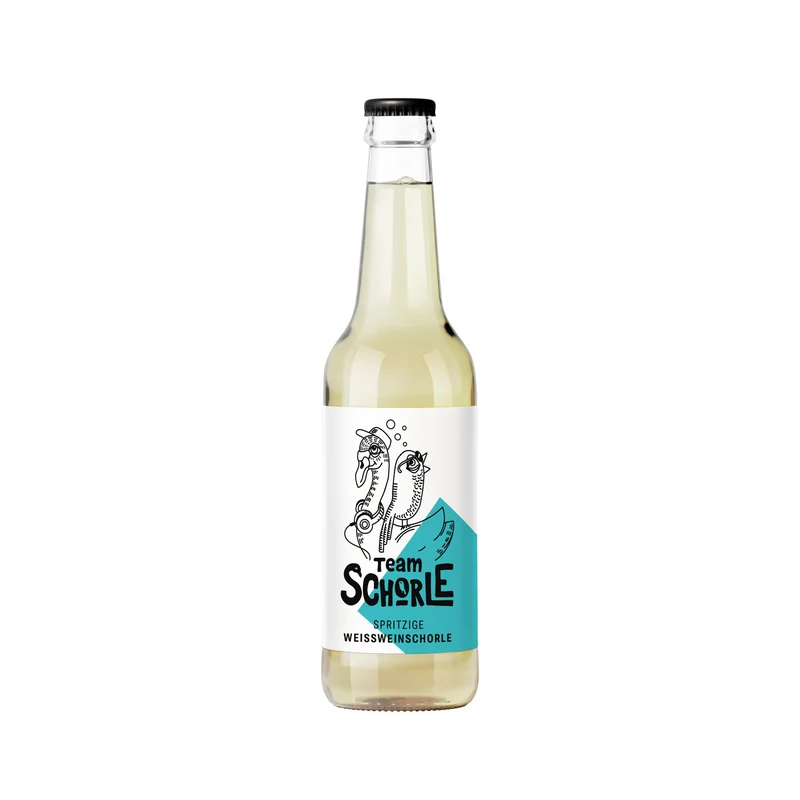 TeamSchorle "spritzig weiß" (0,33 l)