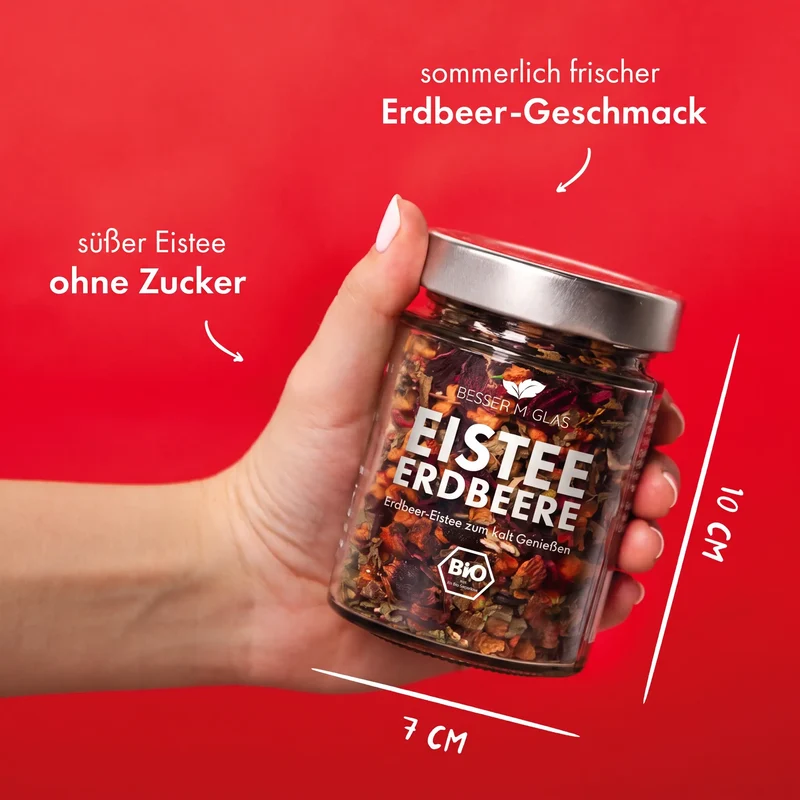Eistee Erdbeere