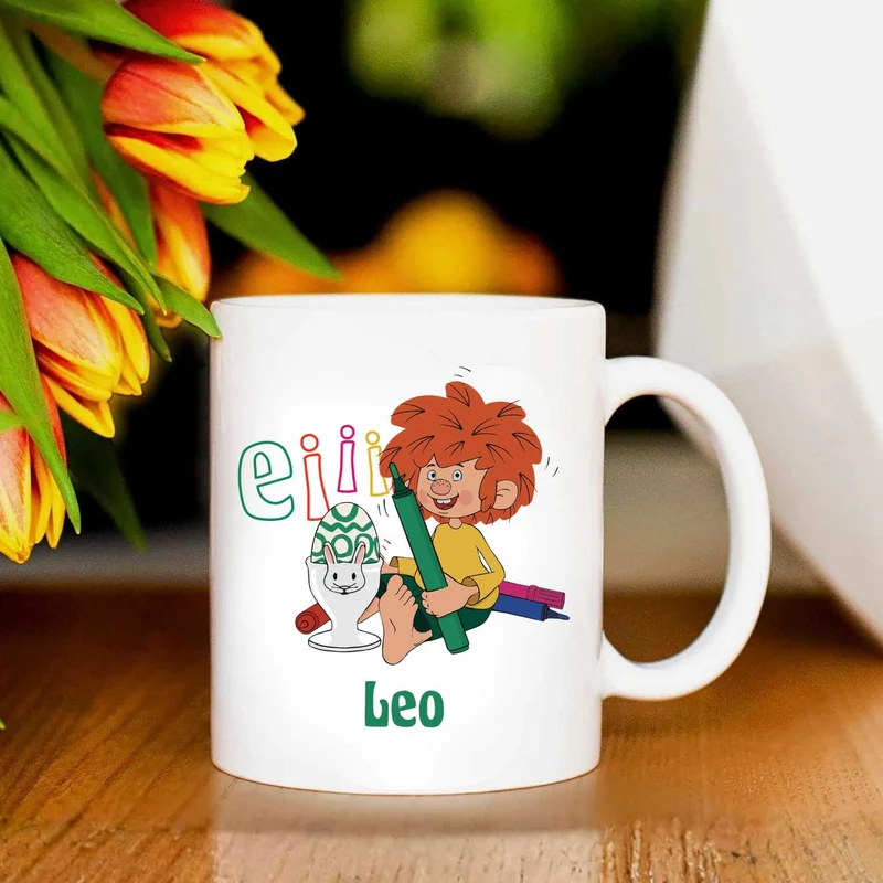 ®Pumuckl Tasse "Eiii Ostern"