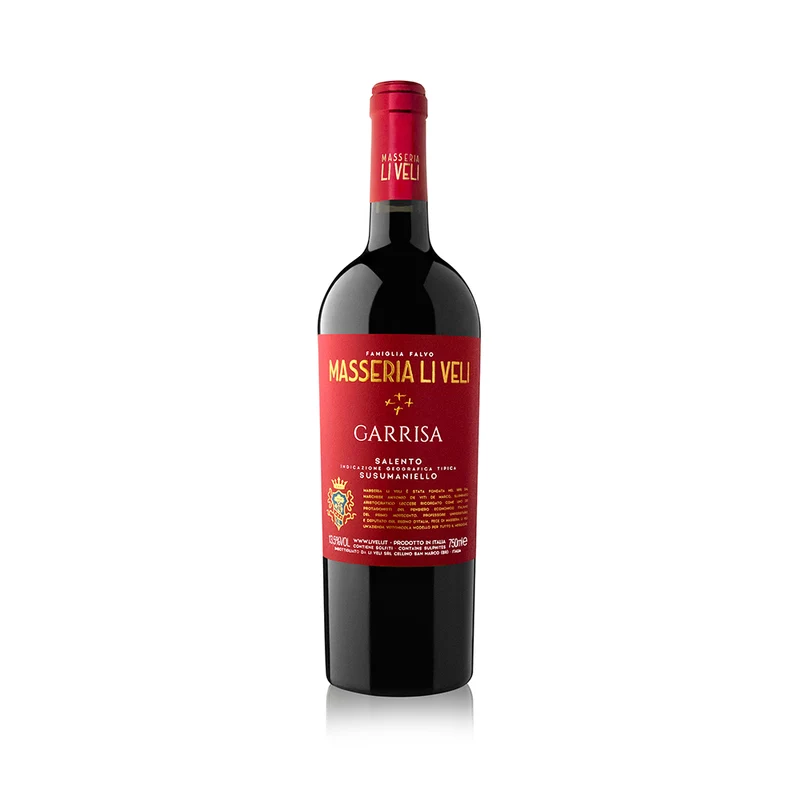 Garrisa Susumaniello Salento IGT 2023 | Masseria Li Veli | Apulien | Rotwein