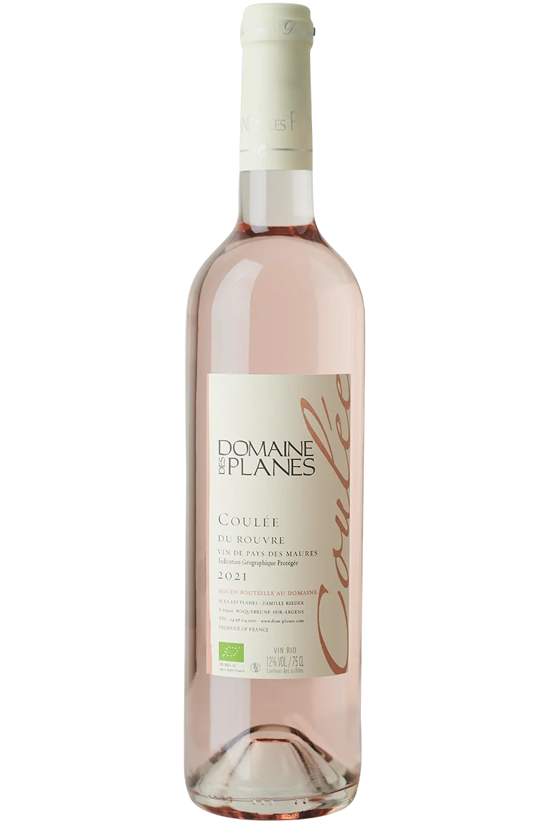 Rosé Coulée du Rouvre Vin de Pays des Maures 2023 Bio