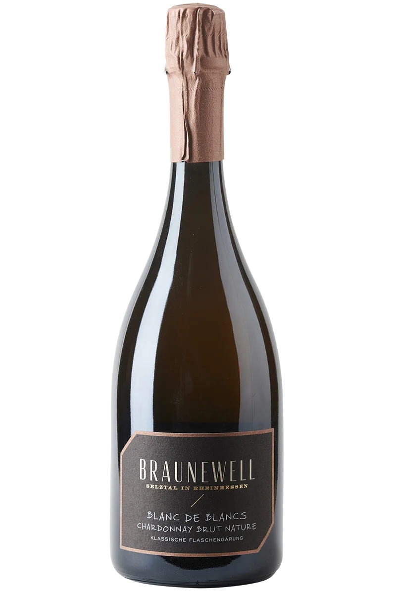 Blanc de Blancs Chardonnay brut nature Sekt bA Rheinhessen 2021