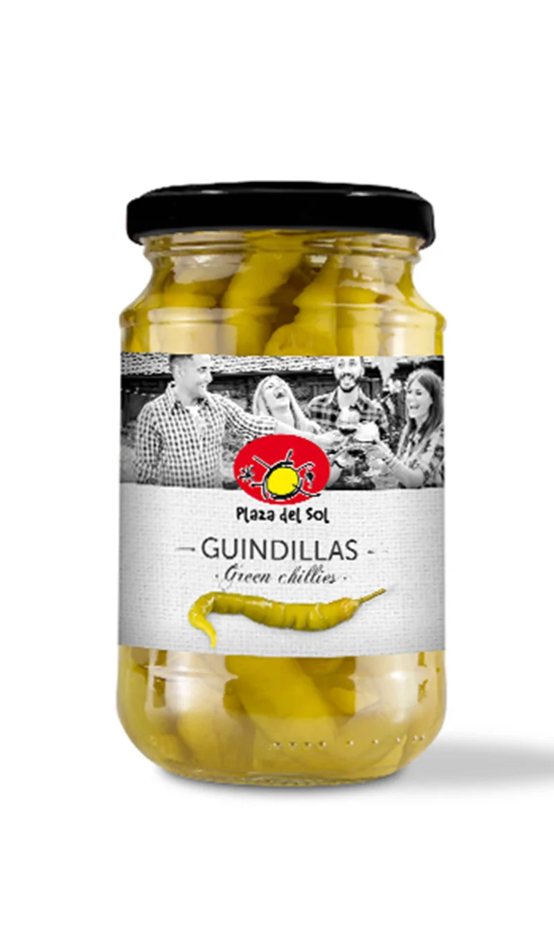 Green Chillies In Vinegar 300g