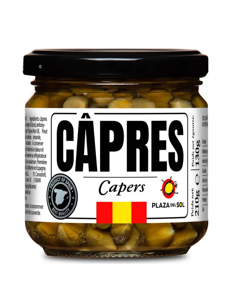 Capers in Vinegar 210g