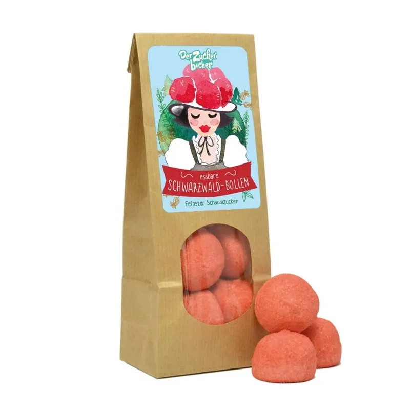Schwarzwald-Bollen Lucky Bag Red Marshmallows Strawberry