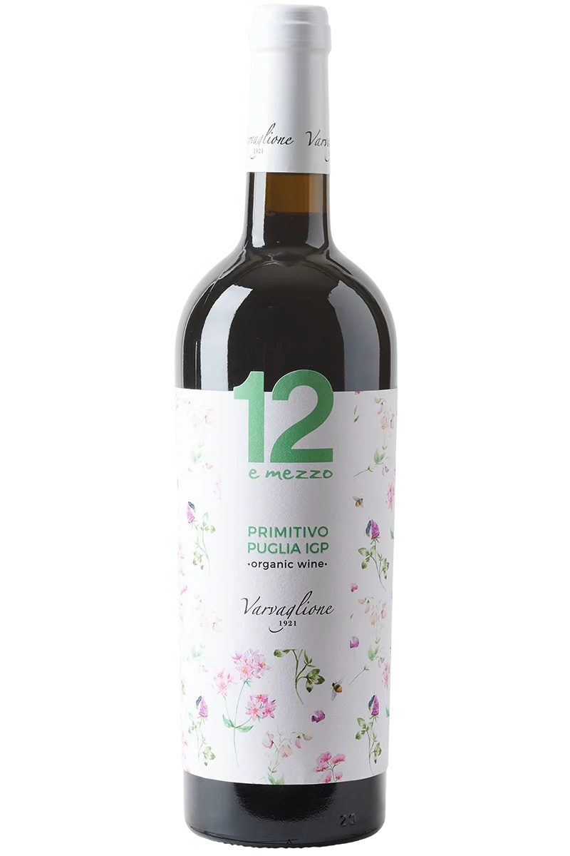 Primitivo 12 e mezzo IGP Puglia 2023 Bio
