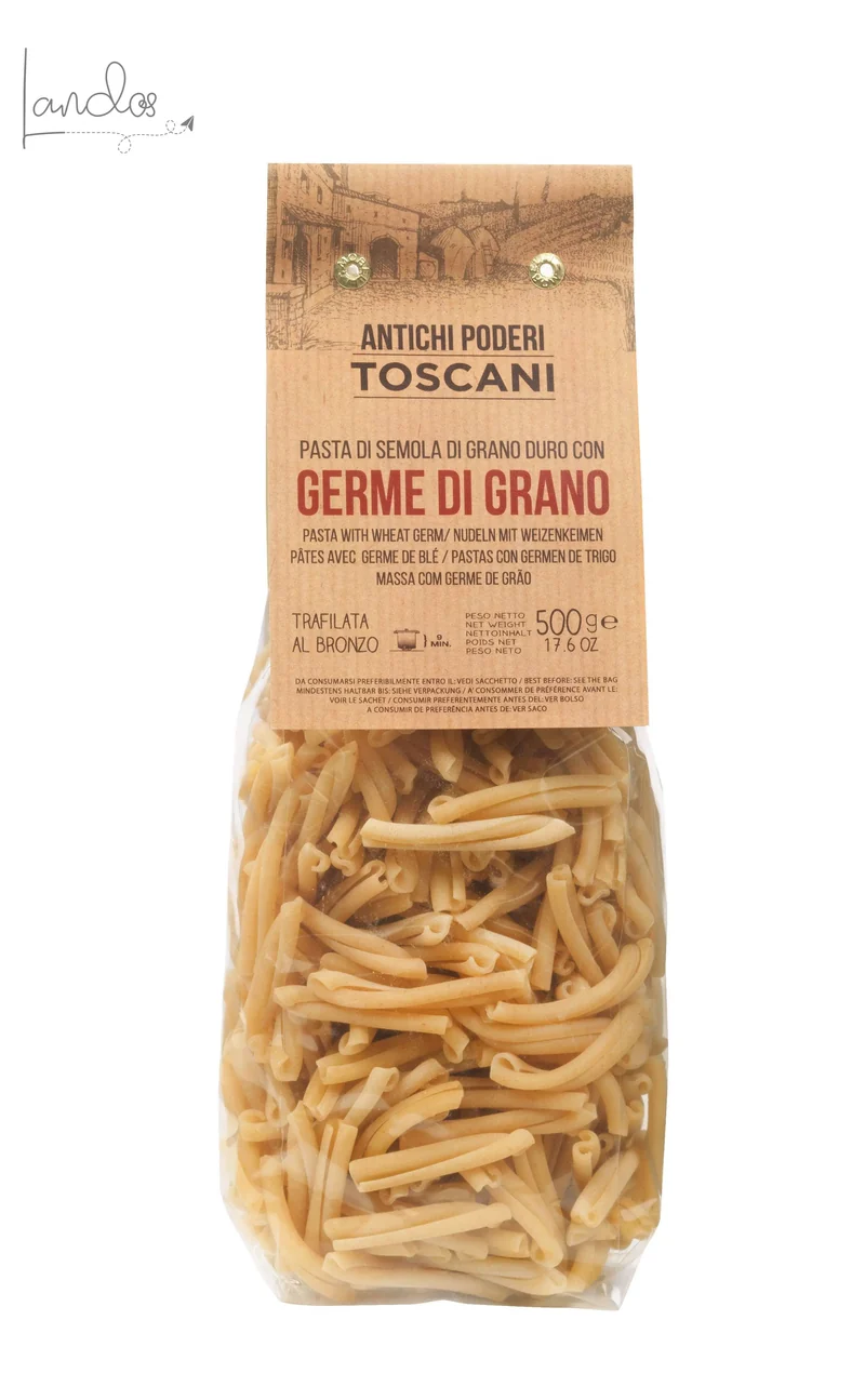 Artisanale Strozzapreti mit toskanischem Weizenkeim, 500 g