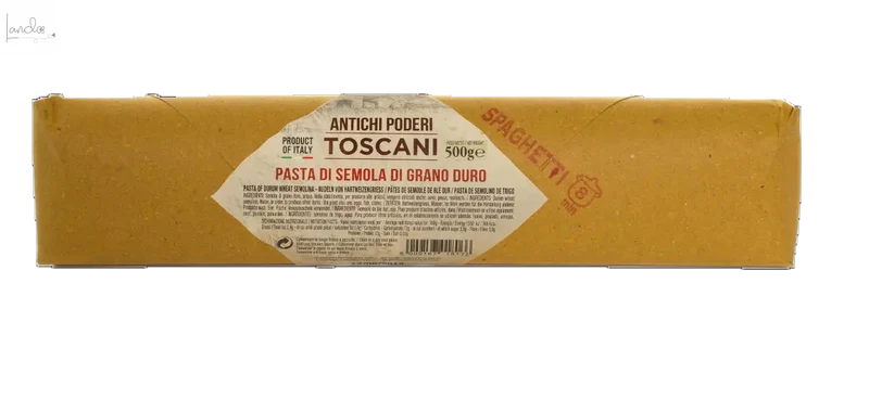 Handgemachte Pasta Spaghetti 8 Min. g.500 VERPACKT Italienisch