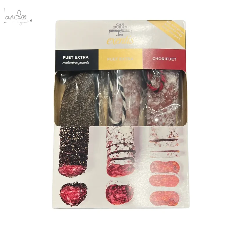 Can Duran Exentis – Trio Fuet & Chorizo (3×80g)