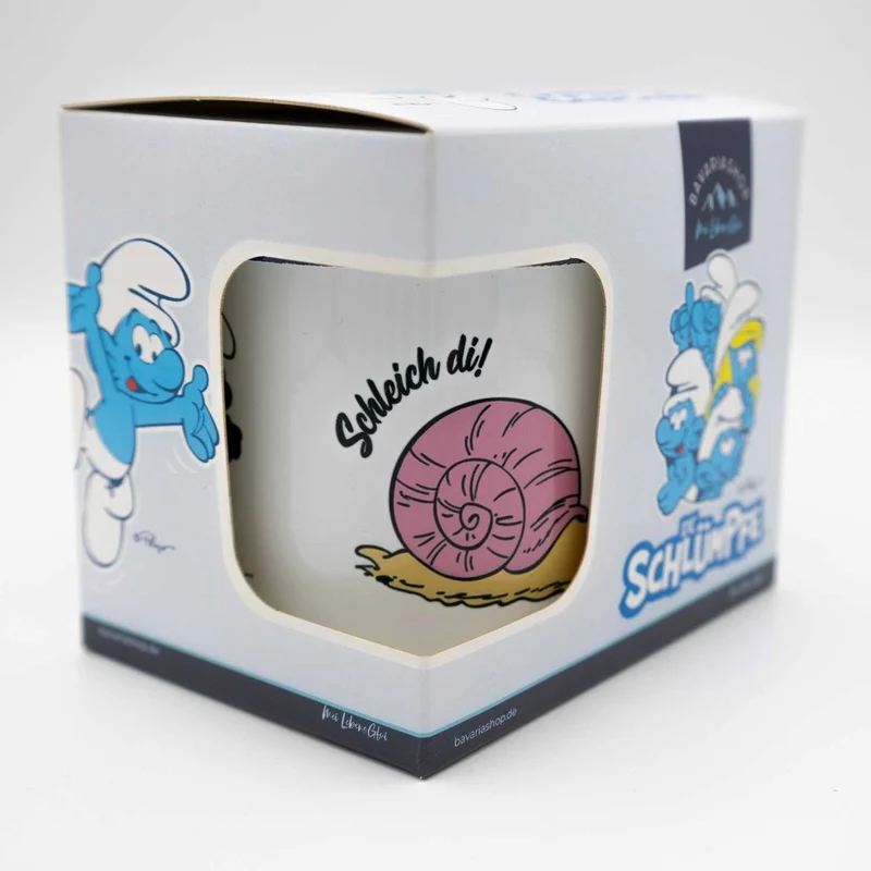 ®Die Schlümpfe Tasse "Schleich di"