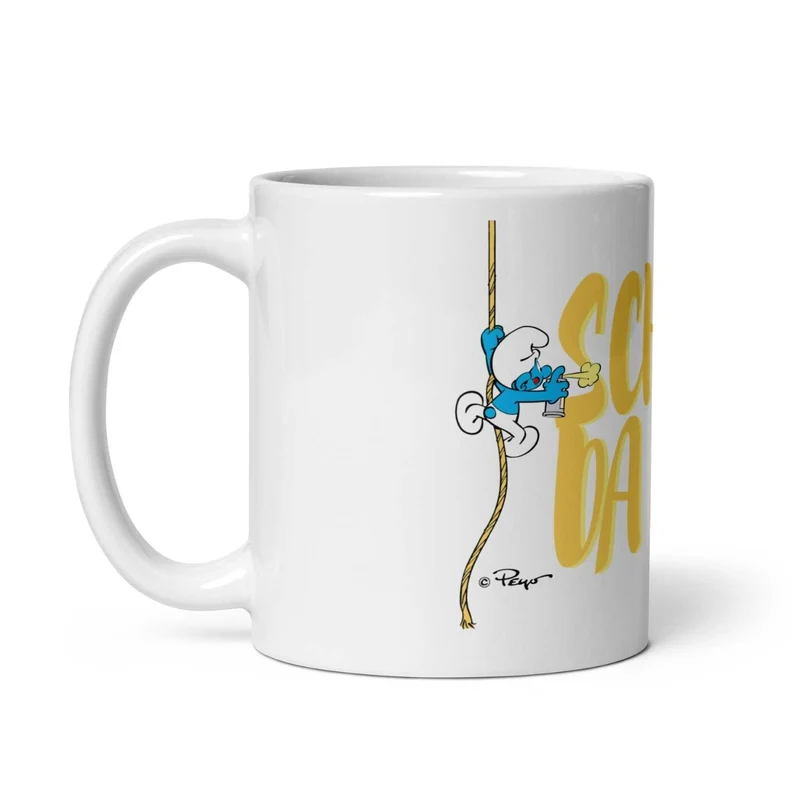 ®Die Schlümpfe Tasse "Scheiß da nix"