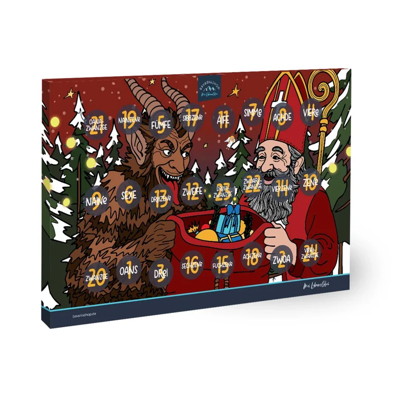Bayrischer Schoko-Adventskalender "Märchenwald"