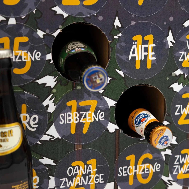Bayerischer Bier Adventskalender Märchenwald