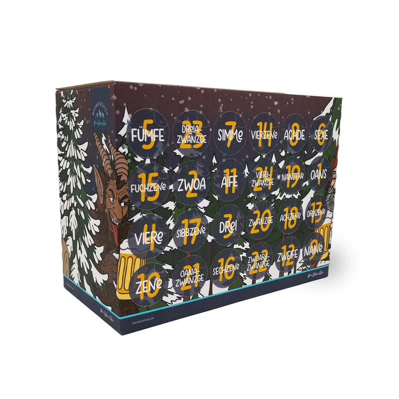 Bayerischer Bier Adventskalender Märchenwald