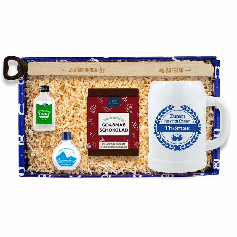 Geschenkbox "Des braucht a Mo"