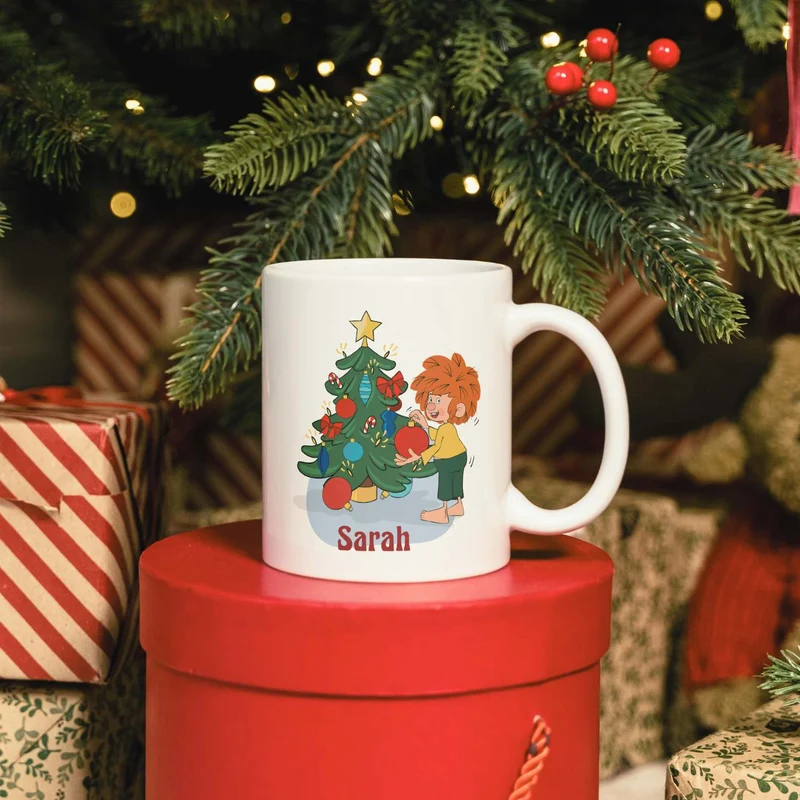 ®Pumuckl Tasse "Weihnachten" personalisierbar