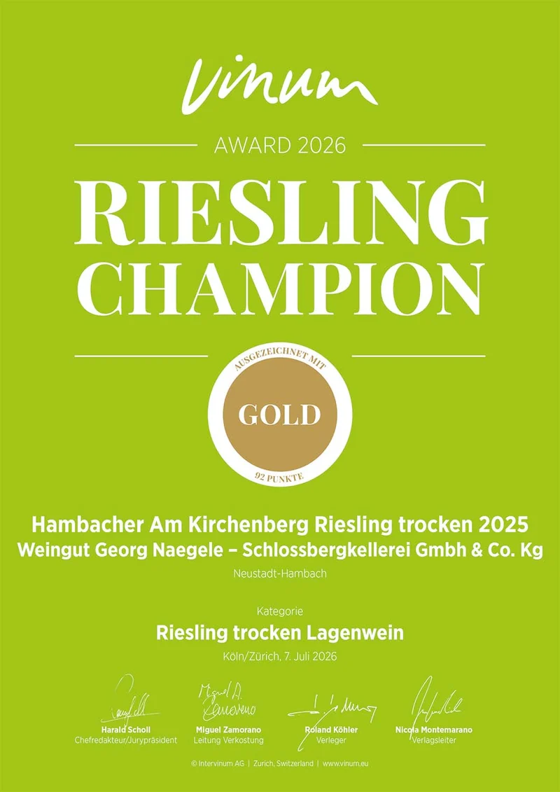 2025 "AM KIRCHENBERG" Riesling trocken