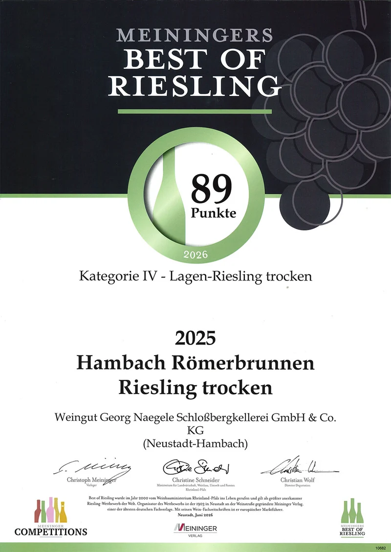 2025 "RÖMERBRUNNEN" Riesling trocken