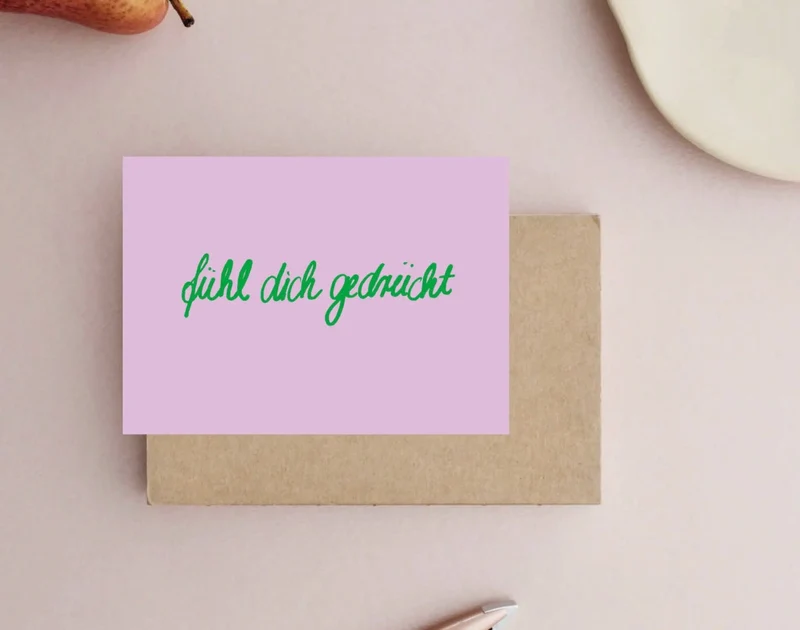* Feel depressed * Postkarte
