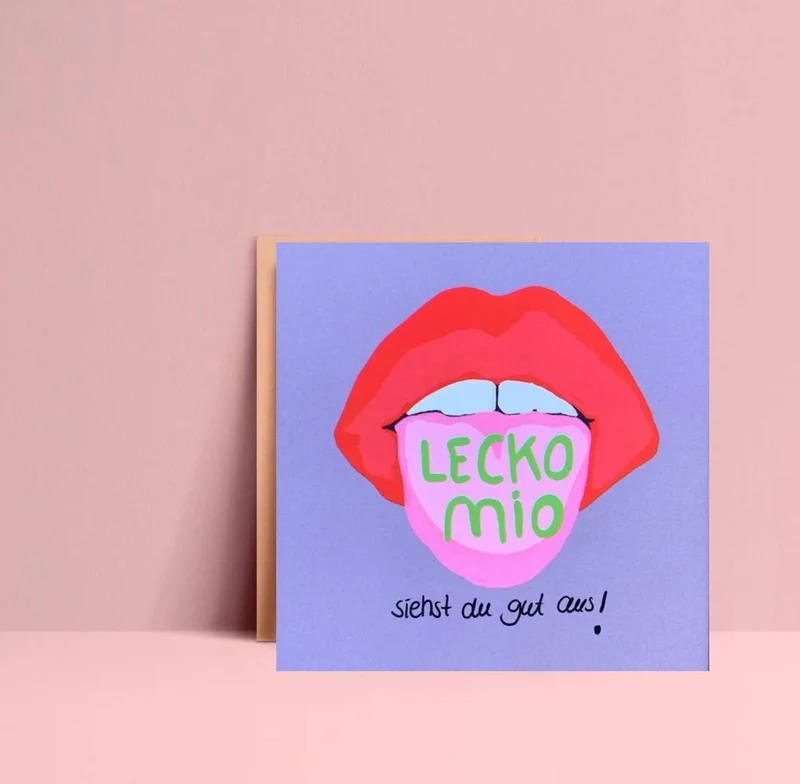 * Lecko mio * Postkarte