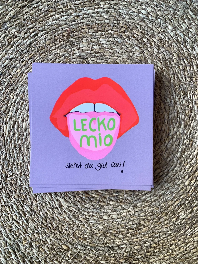 * Lecko mio * Postkarte