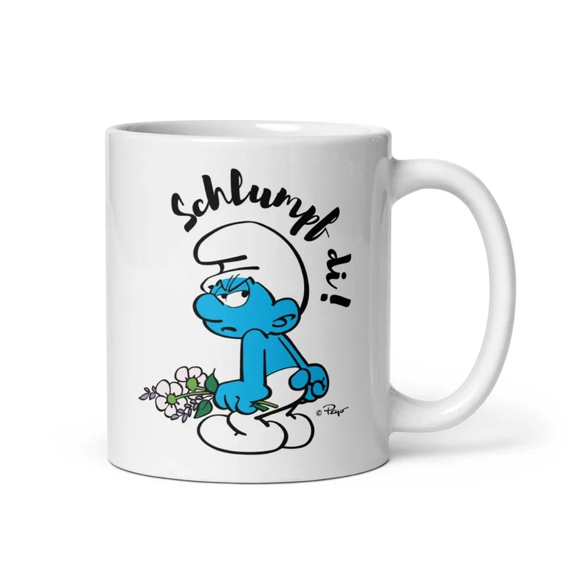 ®Die Schlümpfe Tasse "Schlumpf di!"