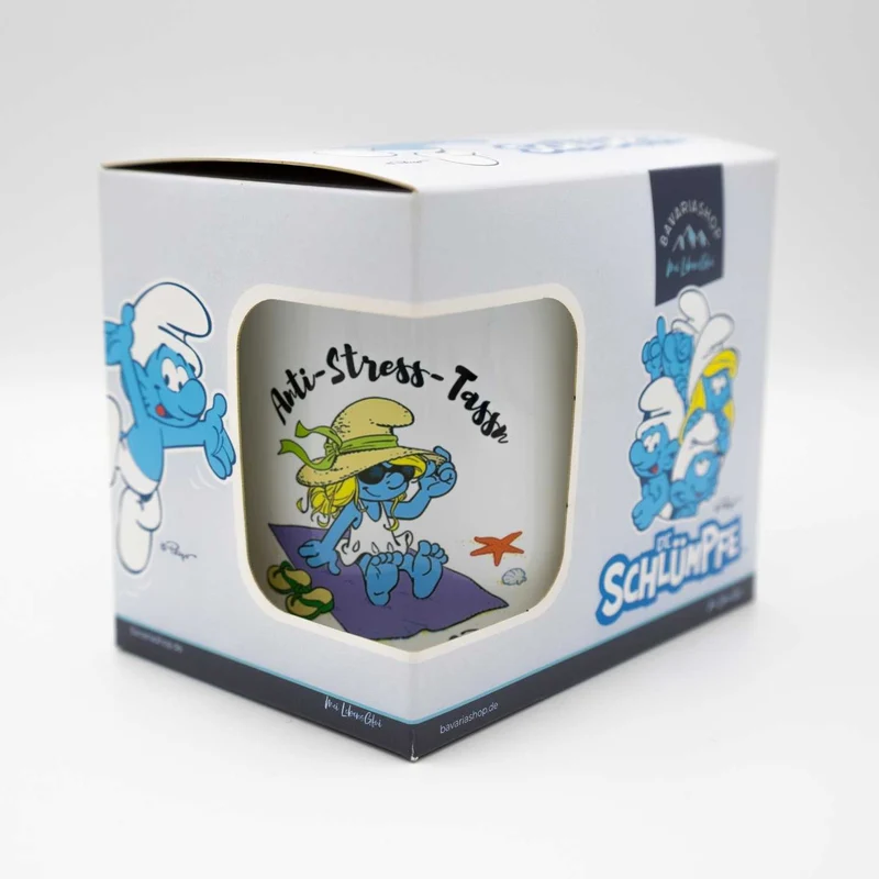 ®Die Schlümpfe Tasse "Anti Stress Damen"