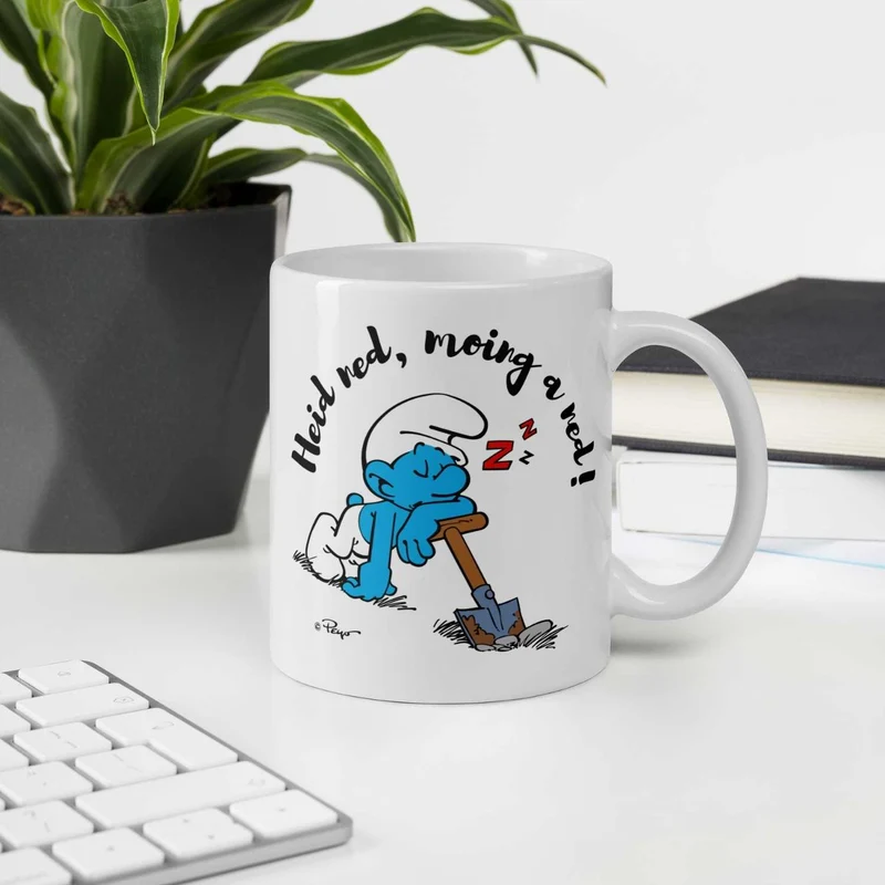 ®Die Schlümpfe Tasse "Heid ned, moing a ned"