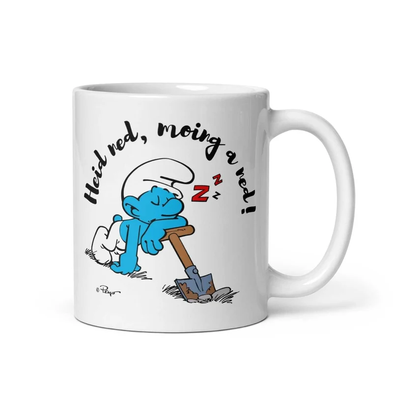 ®Die Schlümpfe Tasse "Heid ned, moing a ned"