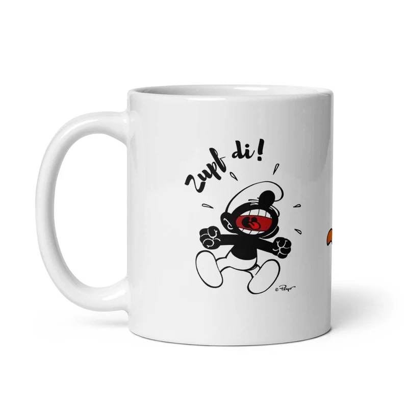 ®Die Schlümpfe Tasse "Zupf di!"
